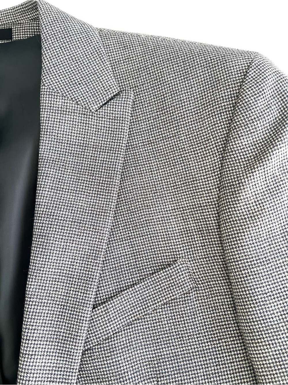 100% Wool, Kenneth Cole New York Black&White Houndstooth Blazer